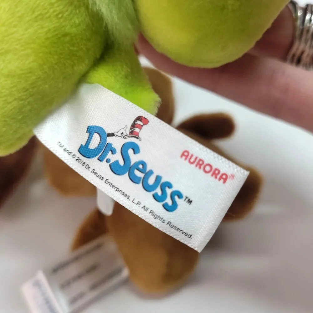 Dr Seuss Grinch Keychain Plush Max 4
